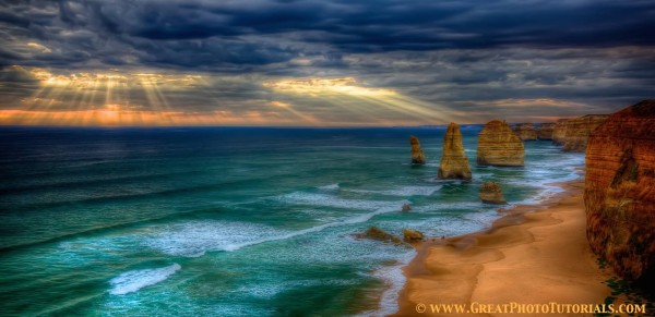 The 12 Apostles Australia - www.GreatPhotoTutorials.com